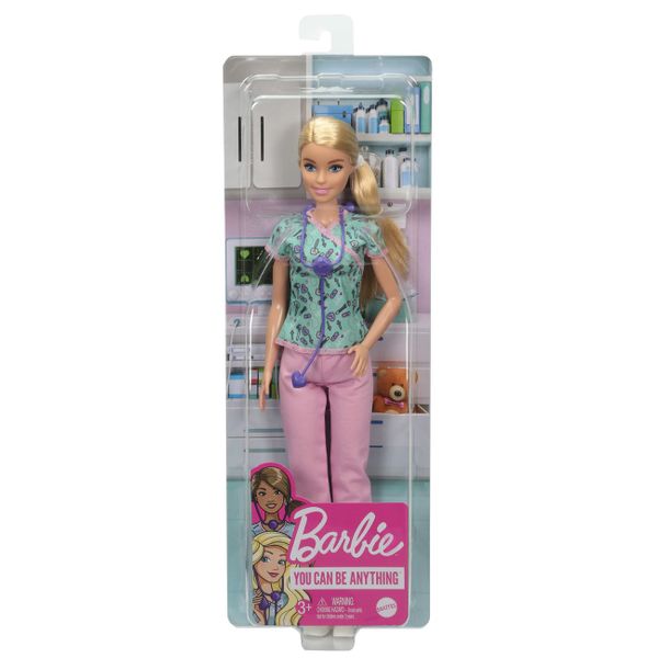 Mattel Barbie Νοσοκόμα GTW39 Παιχνίδι Κούκλα