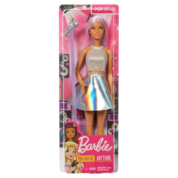 Mattel Mattel Barbie Ποπ Σταρ FXN98 Παιχνίδι Κούκλα