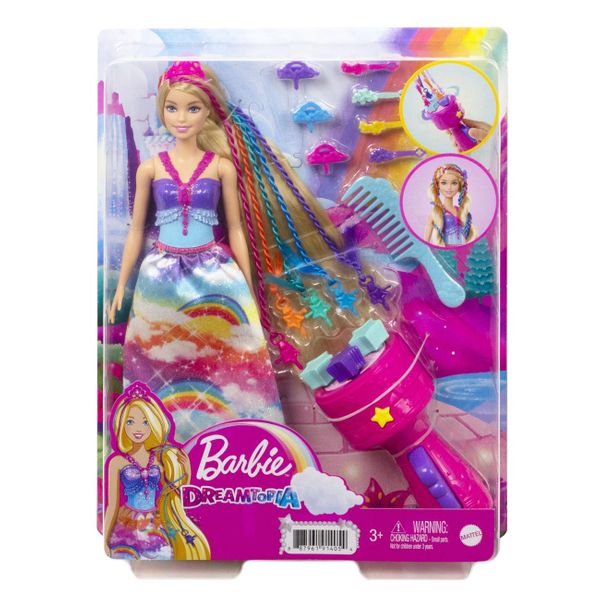 Mattel Barbie Πριγκίπισσα Ονειρικά Μαλλιά GTG00 Παιχνίδι Κούκλα