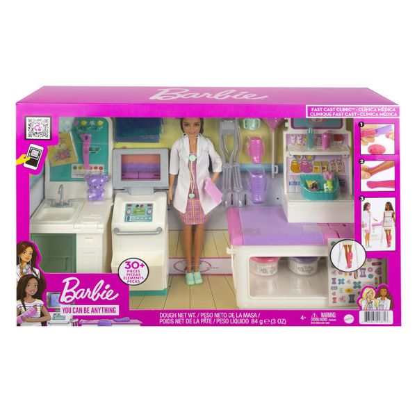 Mattel Barbie Κλινική Σετ Με Κούκλα GTN61 Παιχνίδι