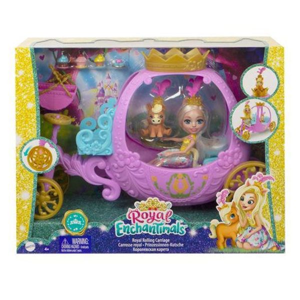 Mattel Mattel Enchantimals Πριγκιπική Άμαξα GYJ Παιχνίδι