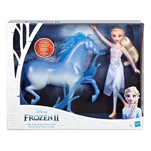 Hasbro Hasbro Frozen 2 Basic Nokk & Elsa E5516 Παιχνίδι Κούκλα