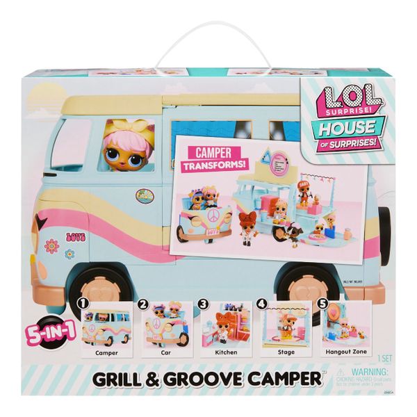 LOL Surprise Grill & Groove Camper 580645EUC Παιχνίδι