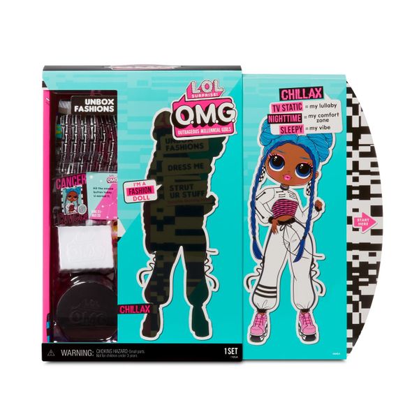 LOL Surprise W3 Solid Chillax LLUE1000 Παιχνίδι Κούκλα