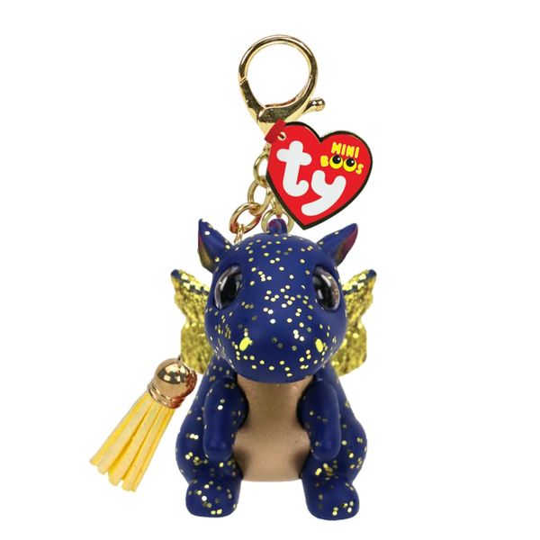 TY Mini Boos Κλιπ Δράκος Μπλε 1607-25060 Κλιπ