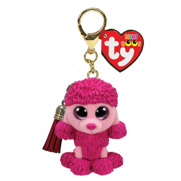 TY Mini Boos Σκύλος Κανίς Ροζ 8.5 cm 7-25073
