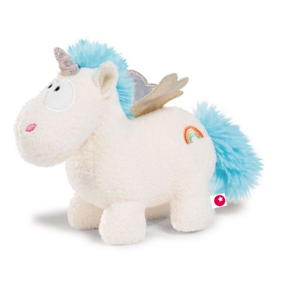 NICI Λούτρινος Μονόκερος Rainbow 13 cm 805-400 Κλιπ