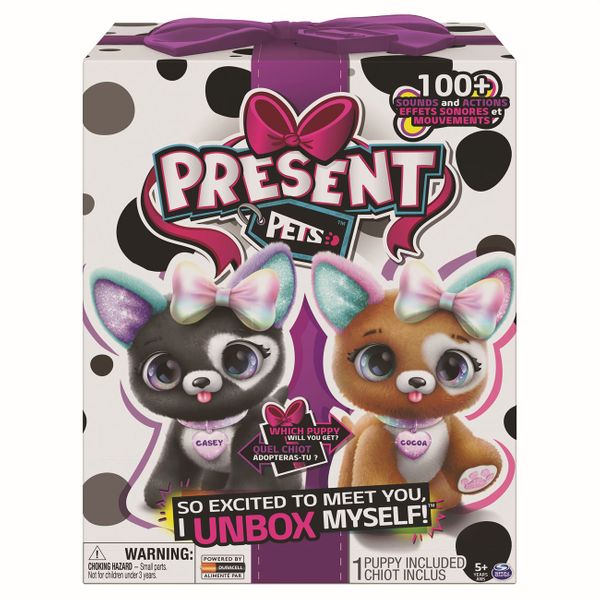 Present Pets Present Pets Glitter Pups 6059159 Λούτρινο