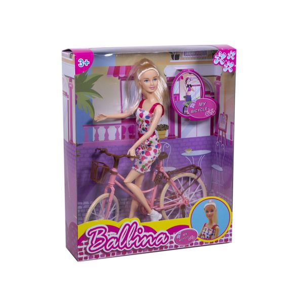 Baby Alive Με Ποδήλατο B096 Παιχνίδι Κούκλα