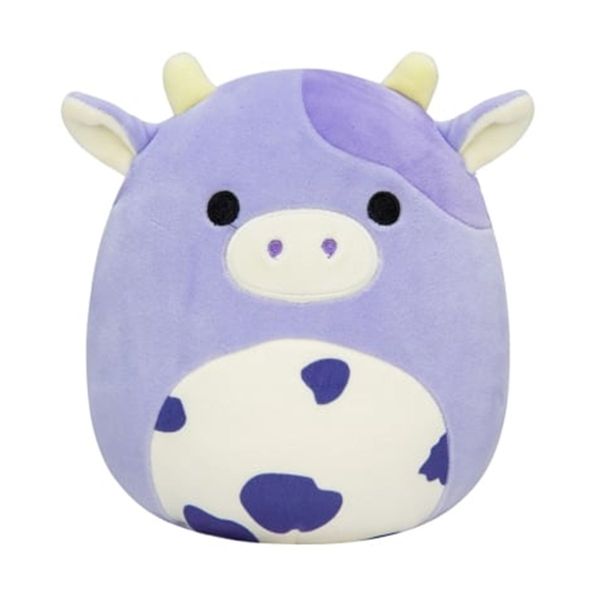 SquishMallows SquishMallows Bubba Μωβ Αγελαδίτσα 19 cm 27558 Λούτρινο
