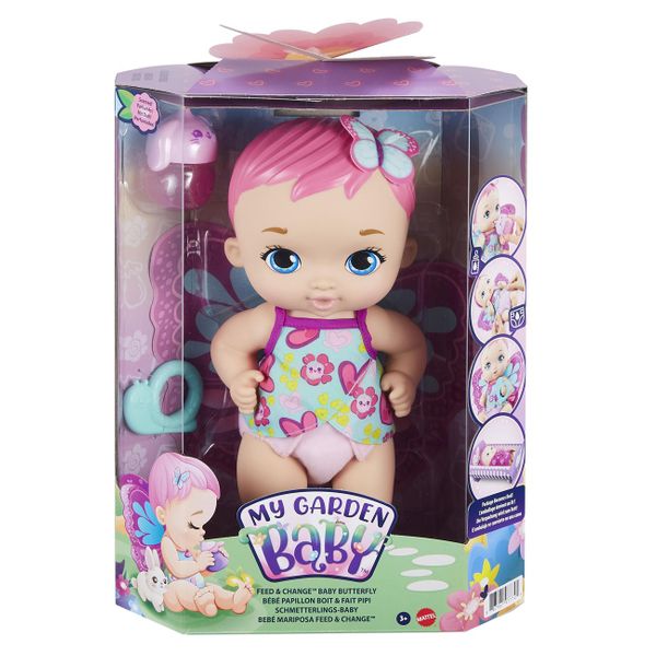 My Garden Baby Γλυκό Μωράκι Ροζ Μαλλιά GYP10 Παιχνίδι Κούκλα