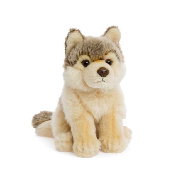 WWF Collection WWF Collection Λύκος Καθιστός 15 cm 15190012 Λούτρινο