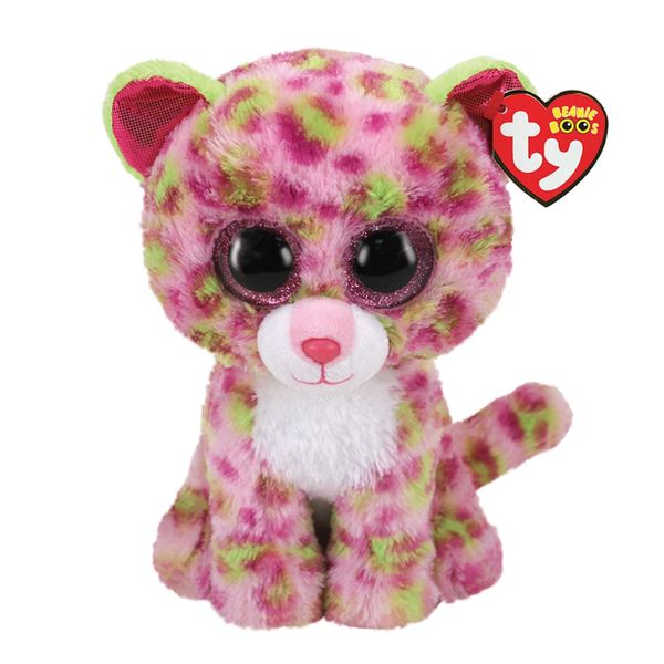 TY TY Beanie Boos Χνουδωτό Λεοπαρδάλη Ροζ 1607-36476 Παιχνίδι