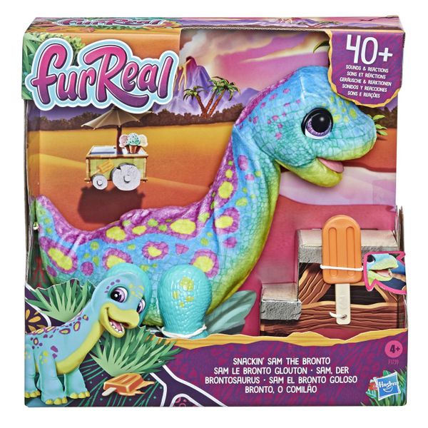 FurReal FurReal Furreal Snackin Sam The Bronto F1739 Λούτρινο