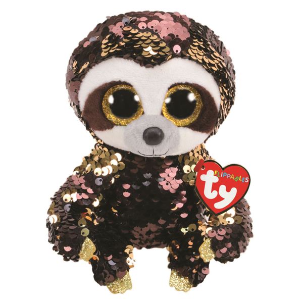 TY Χνουδωτό Sequin Βραδύπους 15 cm 1607-36668 Λούτρινο