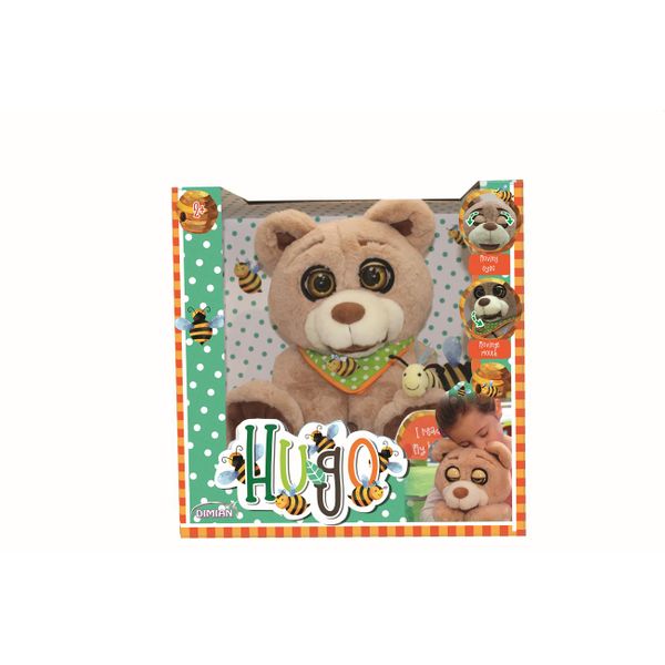 Hugo O Αρκούδος Με 3 Ιστορίες BD2012 Λούτρινο