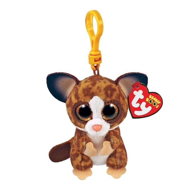 TY TY Χνουδωτό Μωρό Γαλάγος Καφε 8.5 cm 1607-35251 Κλιπ