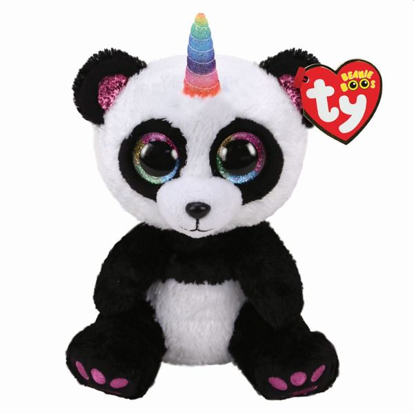 TY Χνουδωτό Πάντα Κερατοειδές 15 cm 1607-36307 Παιχνίδι