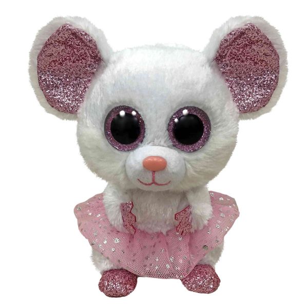 TY Χνουδωτό Ποντικάκι Λευκό 1607-36488 Παιχνίδι