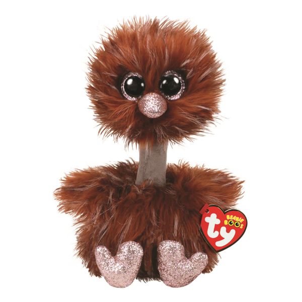 TY Χνουδωτός Στρουθοκάμηλος 23εκ. 1607-36450 Λούτρινο