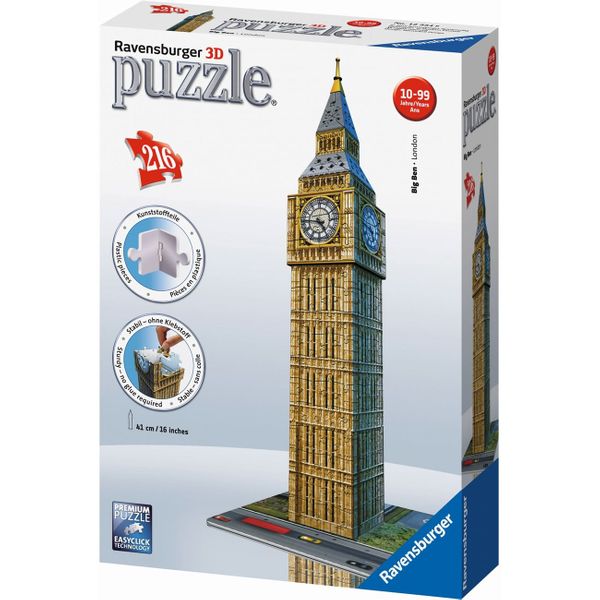 Ravensburger Ravensburger 3D Big Ben 12554 216 Τεμ. Παζλ