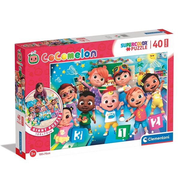 Clementoni Clementoni S.C.Floor Cocomelon 1200-25469 40 Τεμ. Παζλ