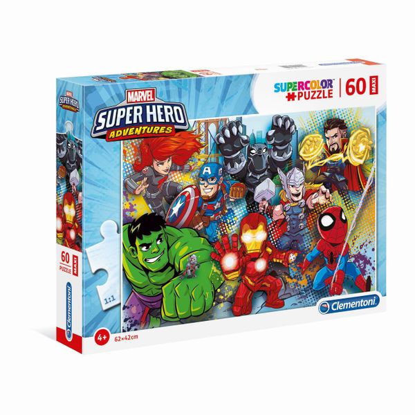 Clementoni Clementoni Maxi Marvel-Superhero 26454 60 Τεμ. Παζλ