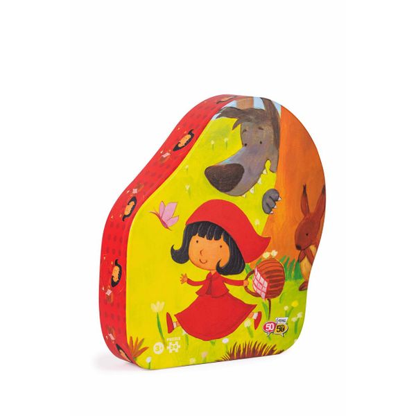 ΚΟΥΙΖ 50/50 Κοκκινοσκουφίτσα 505301 24 Τεμ. Παζλ