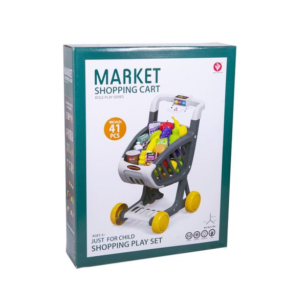 Καρότσι Σούπερ-Μάρκετ με Ψώνια CJ2104032 Super Market