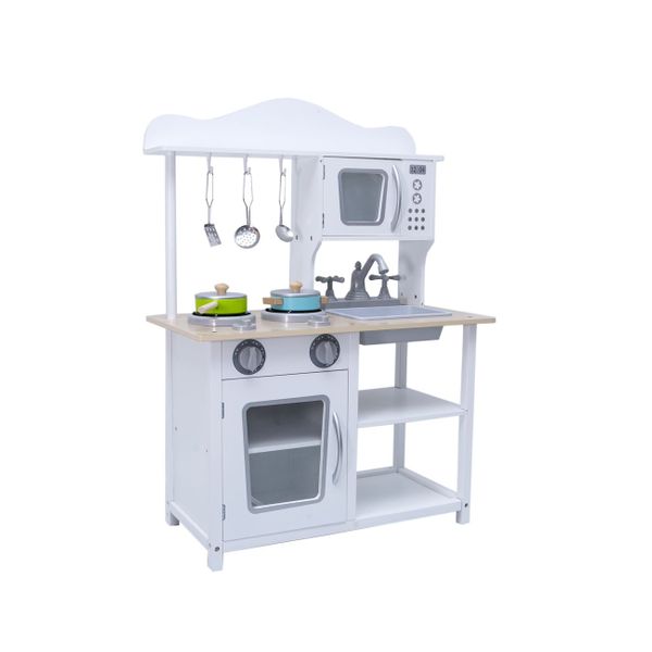 Ξύλινη Μοντέρνα Κουζίνα με Διακόπτες 8161 Αξεσουάρ Μαγειρικής