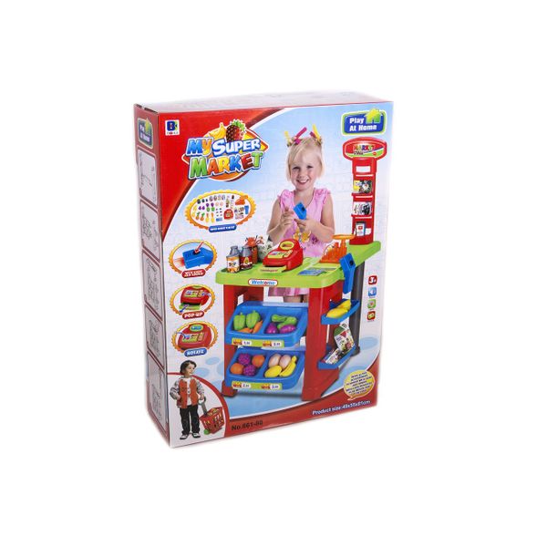 Πάγκος Σούπερ Μάρκετ με Καρότσι 661-80 Super Market