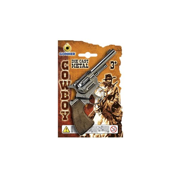 Πιστόλι Απλό Μικρό Καουμπόι 8-Σφαιρο 155 Παιχνίδι Δράσης