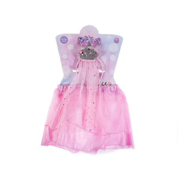 Σετ Αμφίεσης Νεράιδα Ροζ Αξεσουάρ Μίμησης