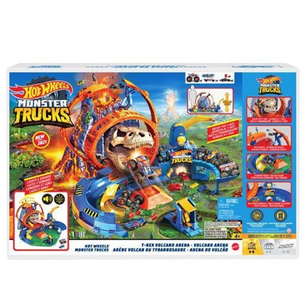 Hot Wheels Πίστα Ηφαίστιο Με T-REX GYL14