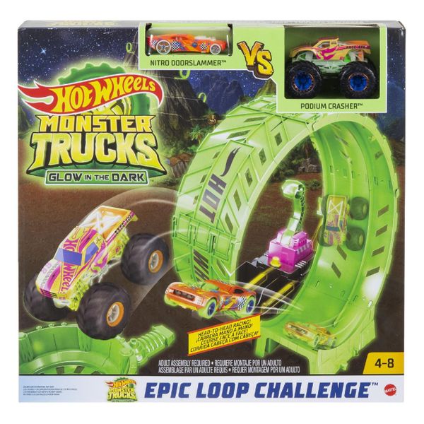 Hot Wheels Πίστα Glow-In-The Dark HBN02