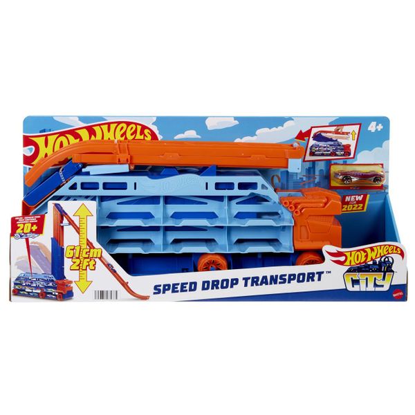 Hot Wheels Νταλίκα Αυτοκινητόδρομος DY92