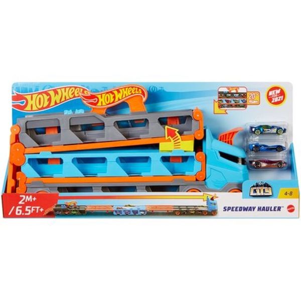 Hot Wheels Νταλίκα-Πίστα 2 1 GVG37
