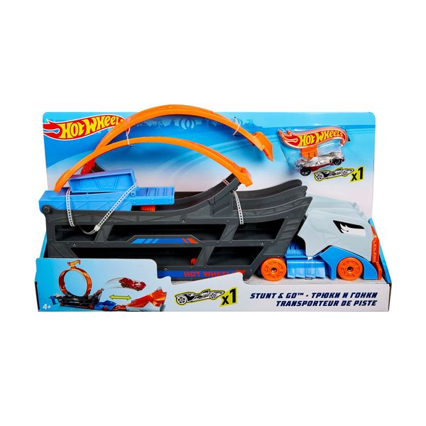 Hot Wheels Πίστα Stunt N Go Νταλίκα GCK38