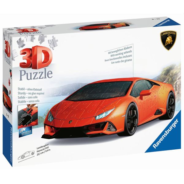 Ravensburger Ravensburger 3D 108 Τεμ.Lamborghini Evo 11238 Παζλ