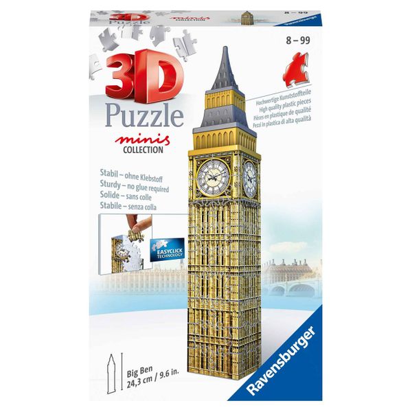 Ravensburger Ravensburger 3D Big Ben Mini 11246 Παζλ