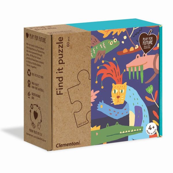 Clementoni Eco 33 S.C. Μέσα Στη Ζούγκλα 16221 Παζλ