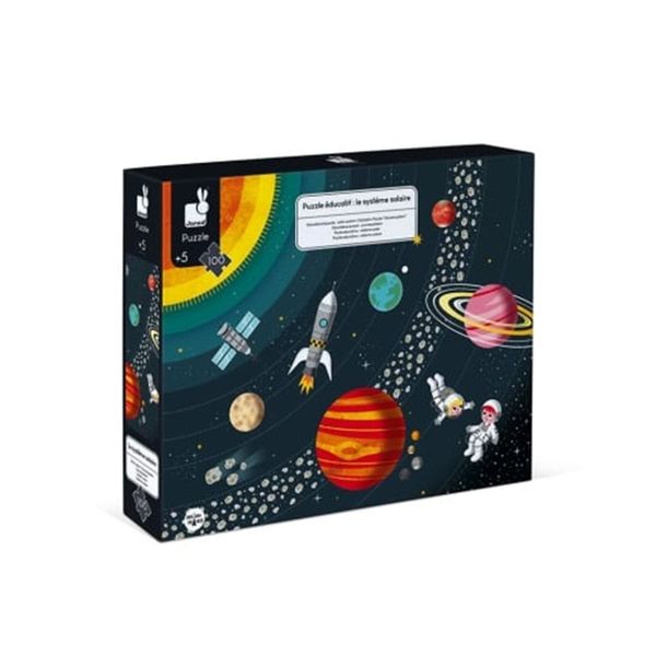 Janod Εκπαιδευτικό 100 Τεμ.-Ηλιακό Σύστημα 02678 Παζλ