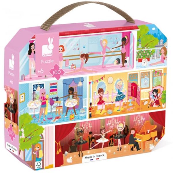 Janod Σχολή Χορού Μπαλαρίνες J02616 Παζλ