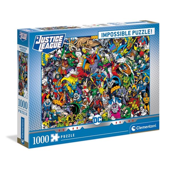 Clementoni Clementoni Impossible Dc Comics 260-39599 1000 Tεμ. Παζλ