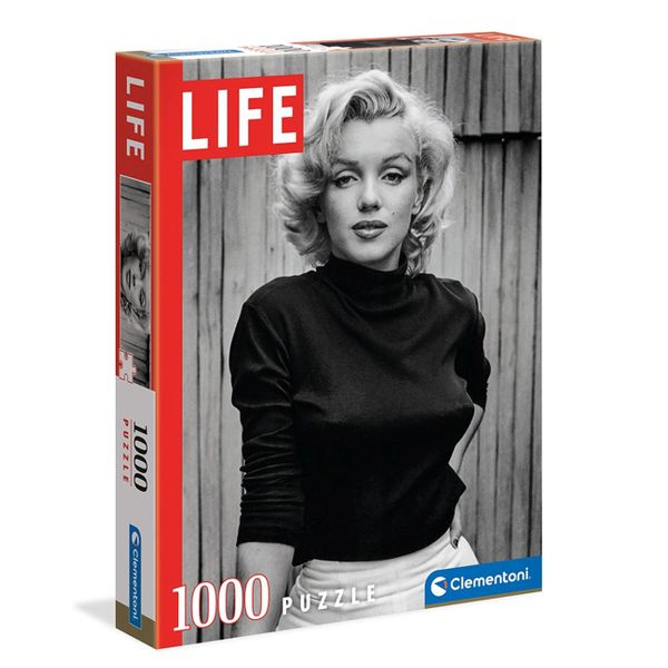 Clementoni Life Μεριλίν Μονρόε 1260-39632 1000 Tεμ. Παζλ