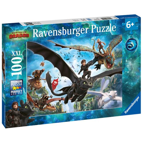 Ravensburger Ravensburger XXL Δράκοι 10955 100 Τεμ. Παζλ