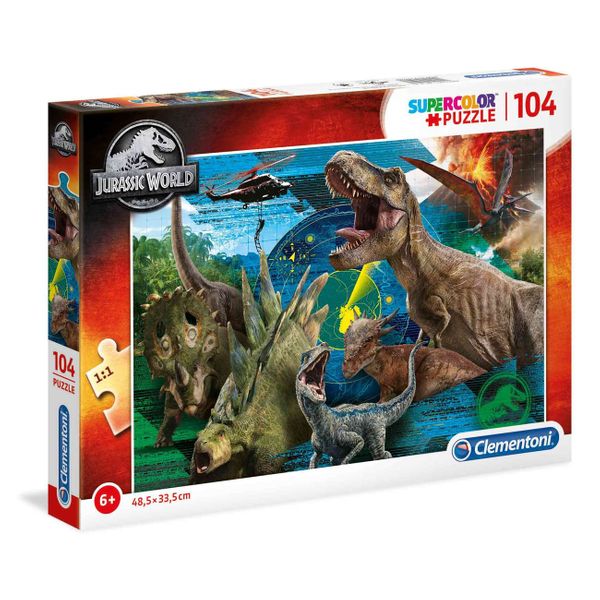 Clementoni Clementoni S.C. Jurassic World 1210-27196 104 Τεμ. Παζλ