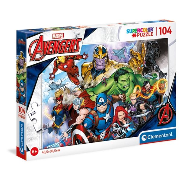 Clementoni Clementoni S.C. The Avengers 1210-25718 104 Τεμ. Παζλ