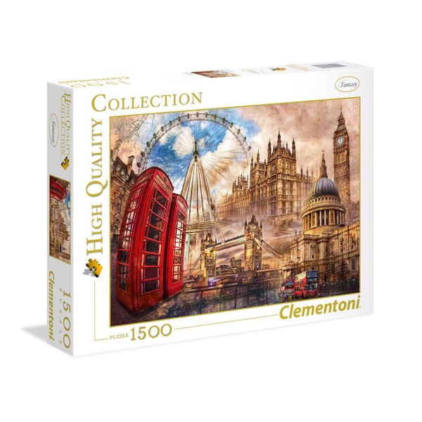 Clementoni Hq Vintage London 1220-3180 7 150 Τεμ. Παζλ