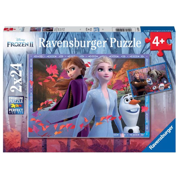 Ravensburger Ψυχρά & Ανάποδα 2 5010 2 x 24 Τεμ. Παζλ